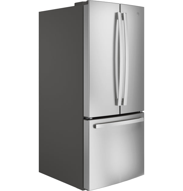 GE Standard-Depth 20.8-cu ft 3 -Door French Door Refrigerator with Ice Maker ( Stainless Steel ) ENERGY STAR Certified
