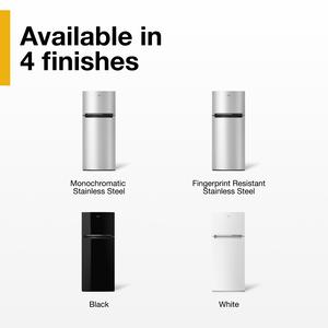 Whirlpool Flexible Storage Bin 17.6-cu ft Top-Freezer Refrigerator ( Black )