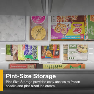 Whirlpool 30.53-cu ft French Door Refrigerator with Ice Maker (Fingerprint Resistant Stainless Finish) ENERGY STAR