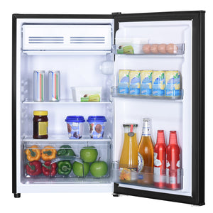 Danby 4.4-cu ft Mini Fridge with Freezer ( Black ) ENERGY STAR