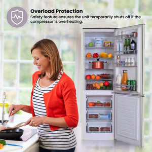 ConServ 10.7-cu ft Standard-Depth Bottom-Freezer Refrigerator Black )