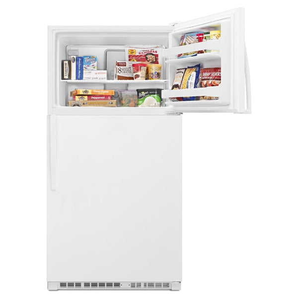 Whirlpool 20.5-cu ft Top-Freezer Refrigerator ( White )