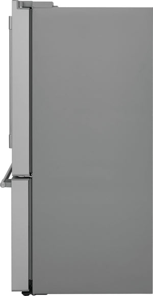 Frigidaire Professional Standard-Depth 27.8-cu ft 3 -Door French Door Refrigerator with Dual Ice Maker with Water and Ice Dispenser ( Smudge-Proof Stainless Steel ) ENERGY STAR Certified