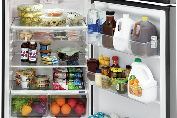 Frigidaire 20-cu ft Top-Freezer Refrigerator ( Stainless Steel ) Garage Ready