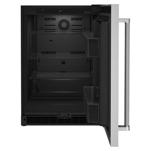 KitchenAid 5-cu ft Built-In Mini Fridge ( Black Cabinet/Stainless Door )