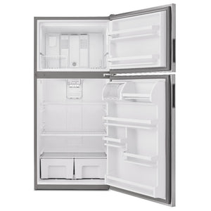 Amana 18.2-cu ft Top-Freezer Refrigerator ( Black )