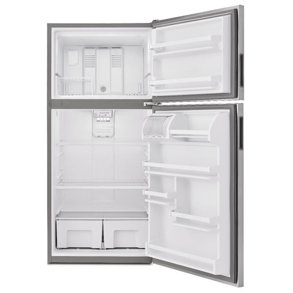Amana 18.2-cu ft Top-Freezer Refrigerator ( Black )