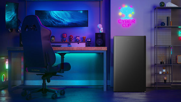 Hisense 3.3-cu ft Mini Fridge ( Black ) ENERGY STAR