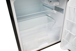 EdgeStar 3.1-cu ft Mini Fridge with Freezer ( Stainless Steel ) Garage Ready ENERGY STAR