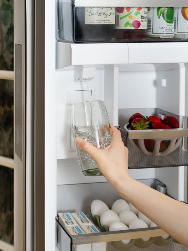 Frigidaire Professional Counter-Depth 23.3-cu ft 3 -Door French Door Refrigerator with Ice Maker with Water Dispenser ( Smudge-Proof Stainless Steel ) ENERGY STAR Certified