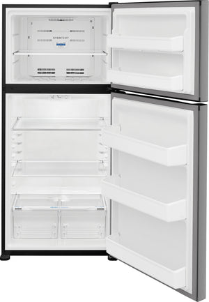 Frigidaire 18.3-cu ft Top-Freezer Refrigerator ( Stainless steel ) Garage Ready