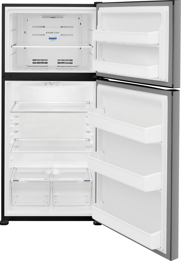 Frigidaire 18.3-cu ft Top-Freezer Refrigerator ( Stainless steel ) Garage Ready