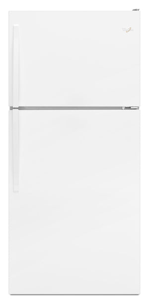 Whirlpool 18.2-cu ft Top-Freezer Refrigerator with Ice Maker ( White )