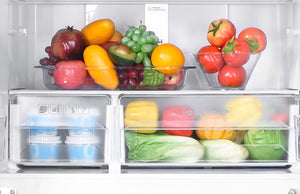 Impecca Counter-Depth 14.9-cu ft 4 -Door Built-In French Door Refrigerator ( Stainless steel )