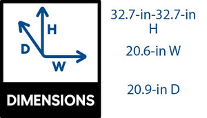 BLACK+DECKER 4.3-cu ft Mini Fridge with Freezer ( Black ) ENERGY STAR