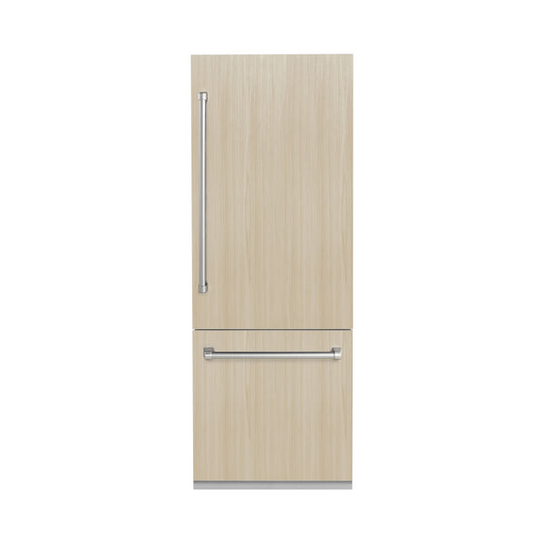 ZLINE KITCHEN & BATH Built-In 16.1-cu ft Counter-Depth Built-In Bottom-Freezer Refrigerator with Ice Maker ( Custom Panel-Ready ) ENERGY STAR Certified