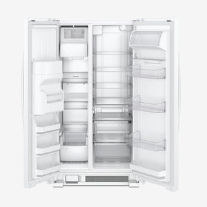 Whirlpool 24.5-cu ft Side-by-Side Refrigerator with Ice Maker ,Water and Ice Dispenser ( White )