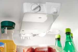 Whirlpool 14.3-cu ft Counter-Depth Top-Freezer Refrigerator ( Monochromatic Stainless Steel ) ENERGY STAR Certified