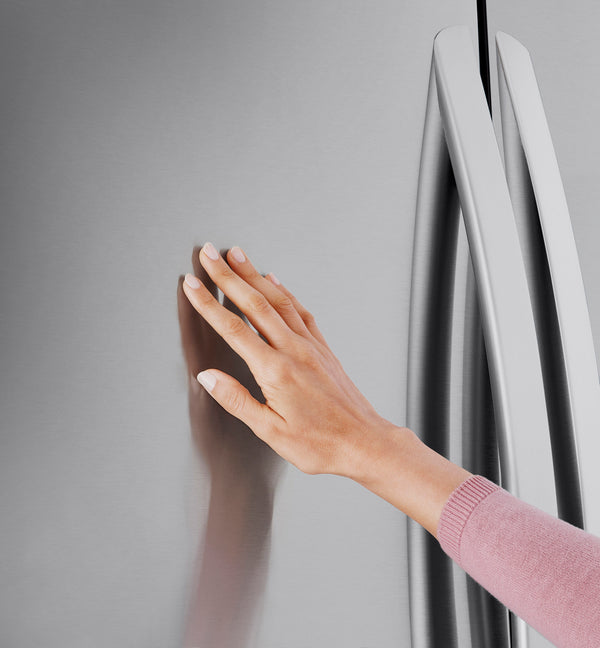 LG Standard-Depth 30.7-cu ft 3 -Door Smart Compatible French Door Refrigerator with Dual Ice Maker with Water and Ice Dispenser ( PrintProof Stainless Steel ) ENERGY STAR Certified