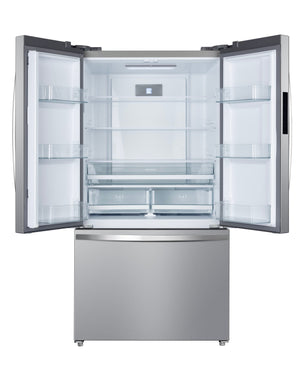 Kenmore Counter-Depth 20.3-cu ft 3 -Door French Door Refrigerator with Ice Maker ( Stainless Steel ) ENERGY STAR Certified